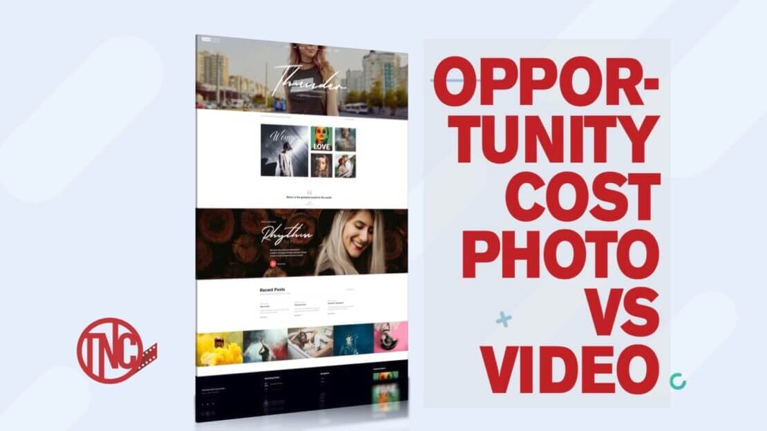 Opportunity Cost of Using Photo vs Video on Your Website