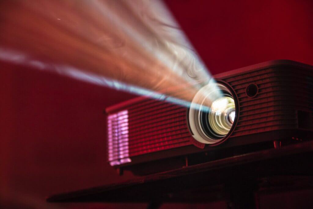 Projectors have been used in virtual production for years