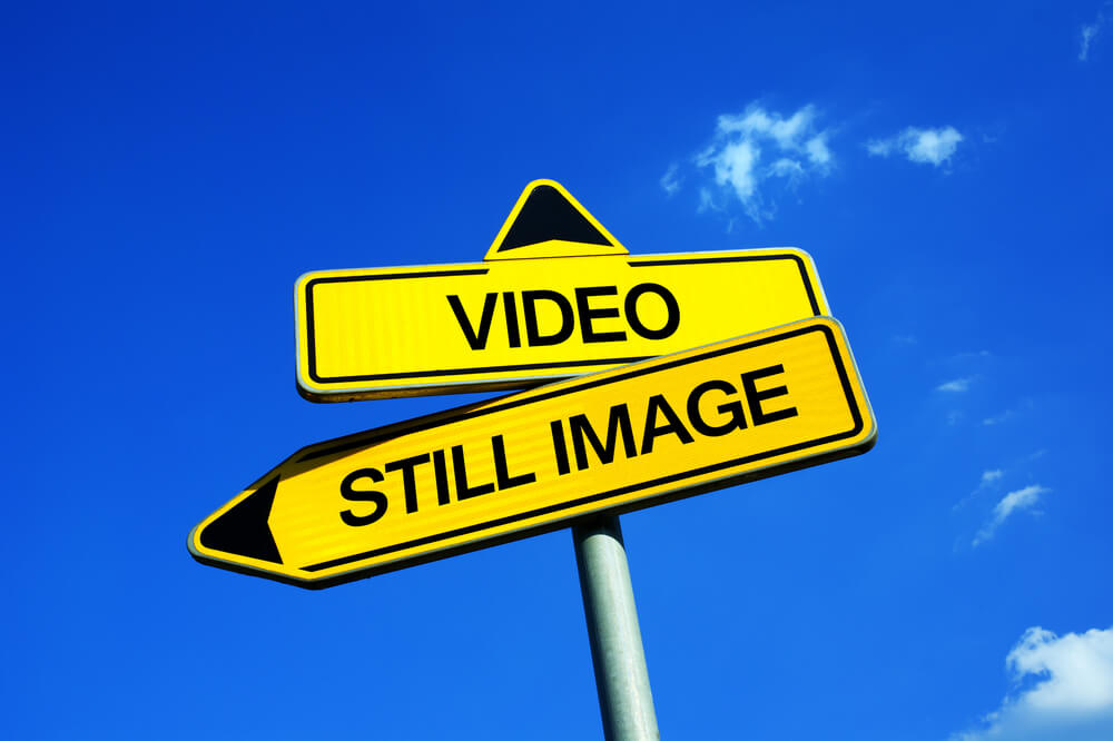 Opportunity cost of photo vs video